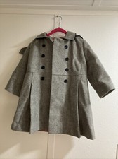 Casaco de lã infantil vintage Michael De Leon forrado cinza com chapéu tamanho 5 Inglaterra comprar usado  Enviando para Brazil
