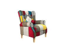 Fauteuil inclinable patchwork d'occasion Fauteuil inclinable patchwork d'occasion  Marseille V