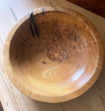 Burr elm bowl for sale  BEDFORD