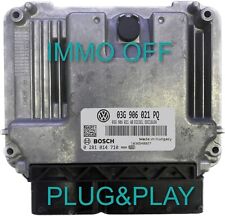 Używany, ECU SKODA Octavia 2.0 03G906021PQ 0281014710 Komputer Plug and Play, Immo OFF na sprzedaż  PL