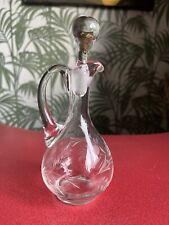 Vintage etched glass for sale  BARNSLEY