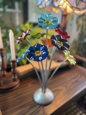 Glass flowers art for sale  Social Circle