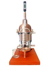 distillatore alambicco in rame con serpentina di condensazione in vetro soffiato comprar usado  Enviando para Brazil