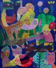 Original acrylic painting for sale  LONDON
