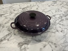 Creuset shallow 30cm for sale  YEOVIL