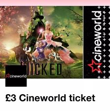 Cineworld cinema ticket for sale  ROCHESTER