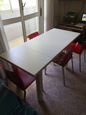 Tavolo legno bianco usato  Milano