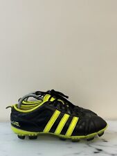 Używany, Adidas AdiPure IV 4 FG Skóra RARE US 7 Soccer Cleats Adipure Buty męskie Czarne na sprzedaż  PL