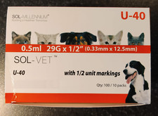 Sol vet 0.5ml for sale  CORBY