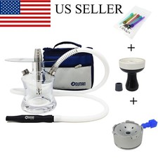 narguilé de aço inoxidável ODUMAN N2 TRAVEL +TIGEL+IGNIS+TIPS narguilé shisha VENDEDOR DOS EUA comprar usado  Enviando para Brazil