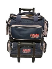 Bolsa de armazenamento de sapatos Storm Streamline azul 4 bolas de boliche com rodas, usado comprar usado  Enviando para Brazil