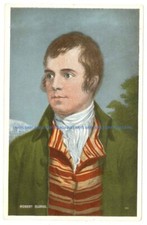 Robert burns. postcard for sale  RUSHDEN