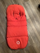 Bugaboo red footmuff for sale  Greenville