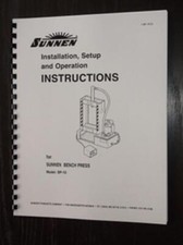 Sunnen model bp10 for sale  Meyersdale