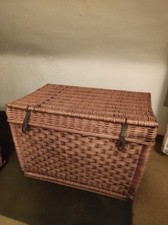 Korbtruhe weidentruhe alt gebraucht kaufen  Mainz