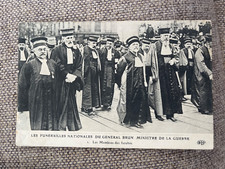 Postcard paris funeral d'occasion  Expédié en Belgium