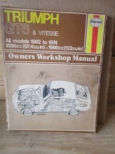 Triumph gt6 owners for sale  Tulsa