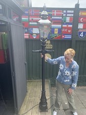 Outdoor garden lamp for sale  PRESCOT