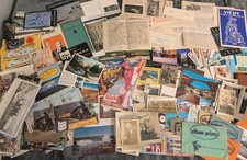 Lote Vintage de Diversos Papel Efêmera, Cartões Postais, Viagem, Fotos, Cartas comprar usado  Enviando para Brazil