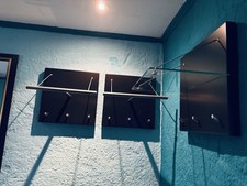 Wandgarderobe schwarz massivho gebraucht kaufen  Friedberg