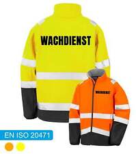 Wachdienst softshell warnjacke gebraucht kaufen  Legden