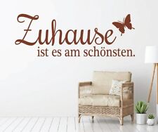 Wandtattoo sprüche zuhause gebraucht kaufen  Wilster