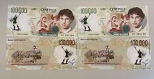 Lotto banconote 100000 usato  Italia