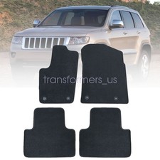 Tapetes de assoalho dianteiros e traseiros preto para Jeep Grand Cherokee 2011 2012 2013-2020 comprar usado  Enviando para Brazil