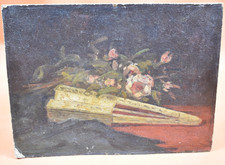 Peinture huile panneau d'occasion  Châtillon-sur-Indre