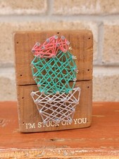 Cactus string art for sale  Sugar Land