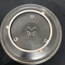 Placa giratória de vidro de substituição para micro-ondas L19 com pés rodas anel de plástico 10,75, usado comprar usado  Enviando para Brazil