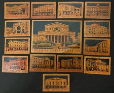 Travelstamps russia matchbox for sale  Falkner