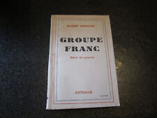 Groupe franc recit d'occasion  Aubagne