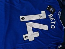 Everton home shirt for sale  ARDROSSAN