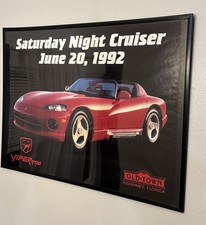 Dodge viper framed for sale  Melbourne