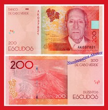 CABO CAPE VERDE 200 Escudos 2019 Pick 76   SC / UNC comprar usado  Enviando para Brazil