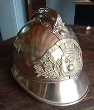 Ancien casque sapeur d'occasion  La Mothe-Saint-Héray