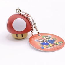 Usado, Mini boneco Super Mashroom Super Mario mascote chaveiro Nintendo Japão F/S comprar usado  Enviando para Brazil