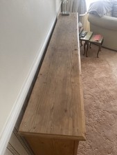 Pine double bookcase for sale  SUTTON
