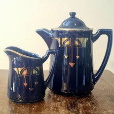 Jugendstil porzellan kaffeekan gebraucht kaufen  Stuttgart