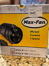 Max fan inch for sale  Westford