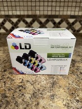 Conjunto de cartuchos de tinta HP de substituição reciclada LD HP02BULK: conjunto de 8 cartuchos comprar usado  Enviando para Brazil