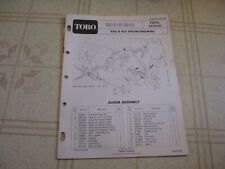 Toro 826 832 for sale  Goodman