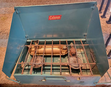 Usado, VINTAGE Coleman 425 Fogão de Acampamento Bebê Azul Poder Raro Exclusivo HTF comprar usado  Enviando para Brazil