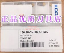 Inserções de metal duro ranhura SECO 150.10-3N-16 CP500 10 peças NOVO comprar usado  Enviando para Brazil