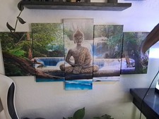 Zen buddha canvas for sale  Pocatello