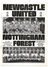 Football programme newcastle for sale  FARINGDON