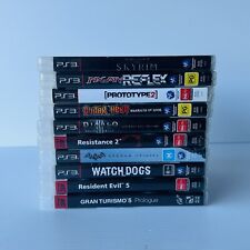 Pacote x10 jogos PlayStation 3 PS3 música ação corrida terror sobrevivência comprar usado  Enviando para Brazil