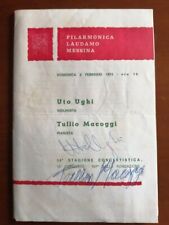 Autografo uto ughi usato  Messina