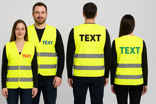 Warnweste druck gelb gebraucht kaufen  Eschau
